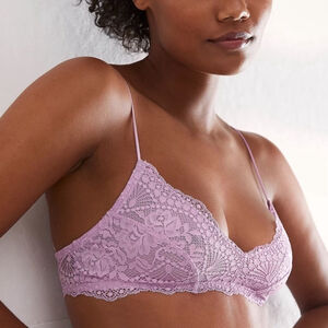 Free People Lavender Lace Bralette
